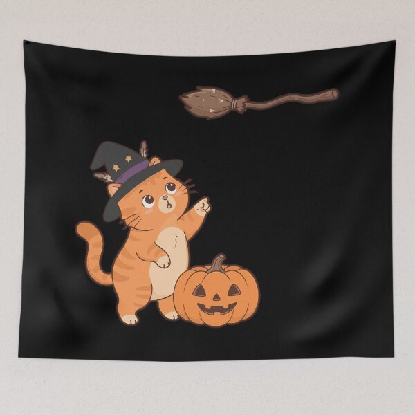 Item preview, Adorable Witch Cat Magic Wand designed and sold by Brexmore3.