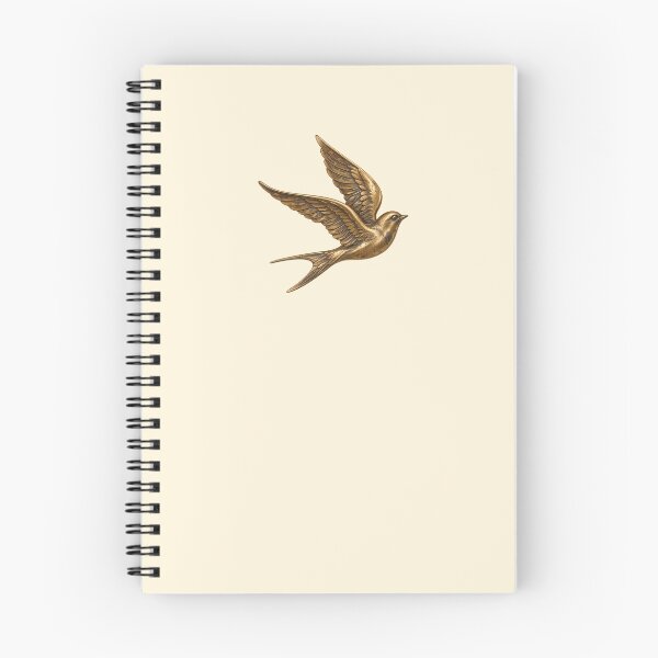Item preview, Vintage Golden Swallow Bird Antique Celestial Art designed and sold by jianina-alondra.