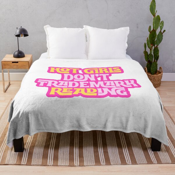 Item preview, Hot Girls Don't Trademark Reading designed and sold by HuesMeows.
