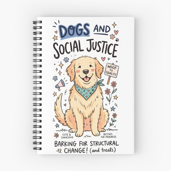 Item preview, Dogs And Social Justice Cute Golden Retriever Doodle designed and sold by PANCOSS.