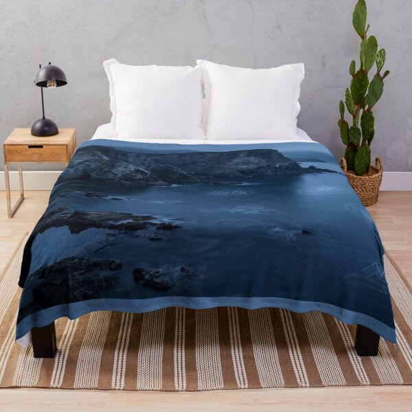Item preview, Glowing Sacred Geometry Coastal Ocean Cliffs Night | Monkeybusiness designed and sold by monkeybusiness.pt.