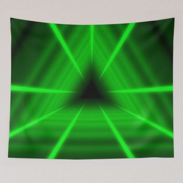 Item preview, Green Triangular Tunnel designed and sold by Electric Shock!! Design.