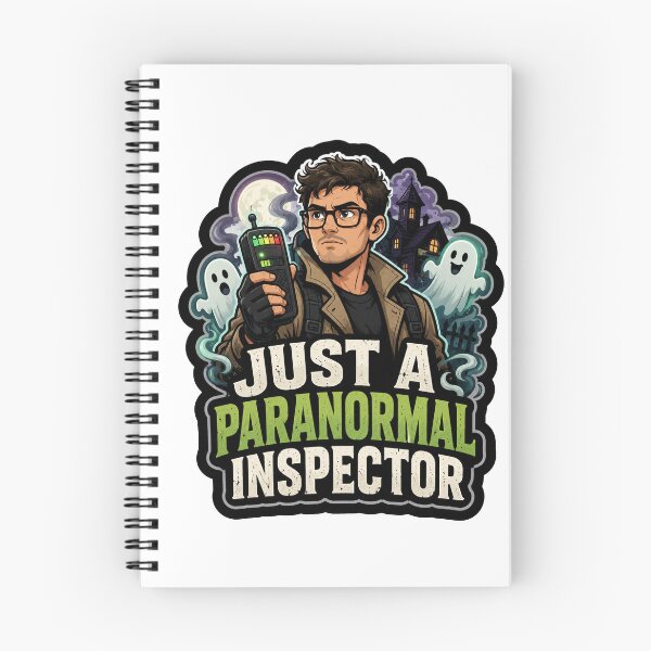 Item preview, Just a Paranormal Inspector designed and sold by der-berliner.