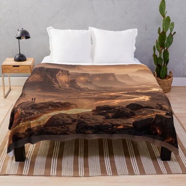 Item preview, Glowing Golden Sacred Geometry Desert Canyon Sunset | Monkeybusiness designed and sold by monkeybusiness.pt.