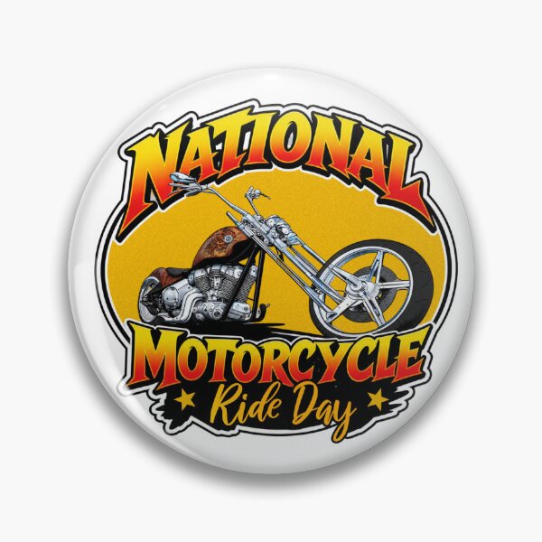 Item preview, National Motorcycle Ride Day Vintage Biker Chopper Design designed and sold by Wilcox PhotoArt.