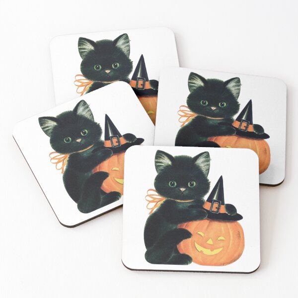 Item preview, Spooky kitty designed and sold by DollyPopPrints.
