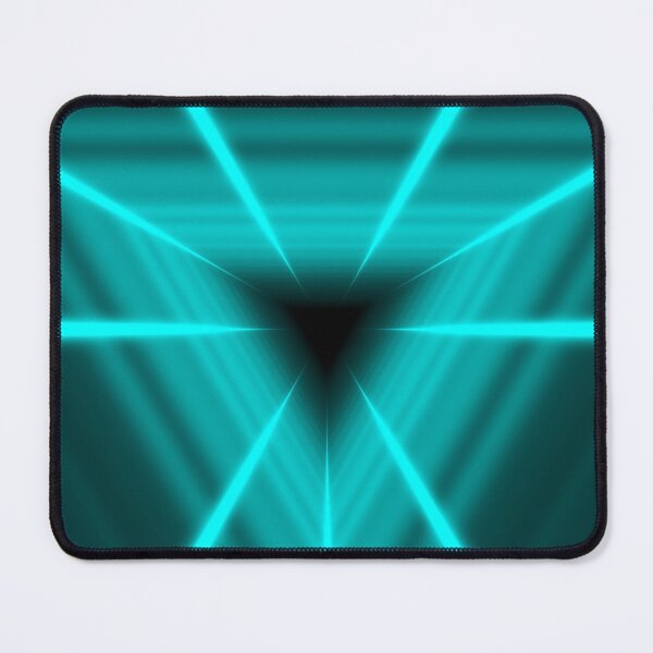 Item preview, Cyan Triangular Tunnel designed and sold by Electric Shock!! Design.