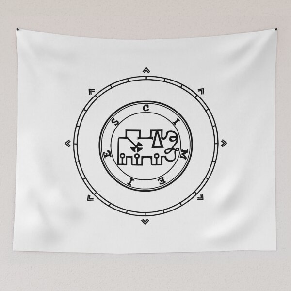 Item preview, Marquis Cimeies Sigil Original 1904 Goetia Plate [S72-66] designed and sold by kuradoshanon.