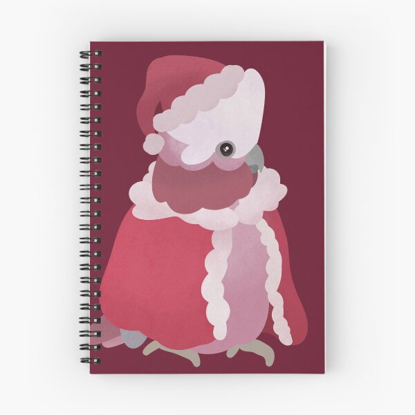 Item preview, Illustration of Christmas Galah Cockatoo designed and sold by FandomizedRose.