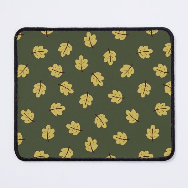 Item preview, Cute fall leaves mustard and green designed and sold by Navitaloves.