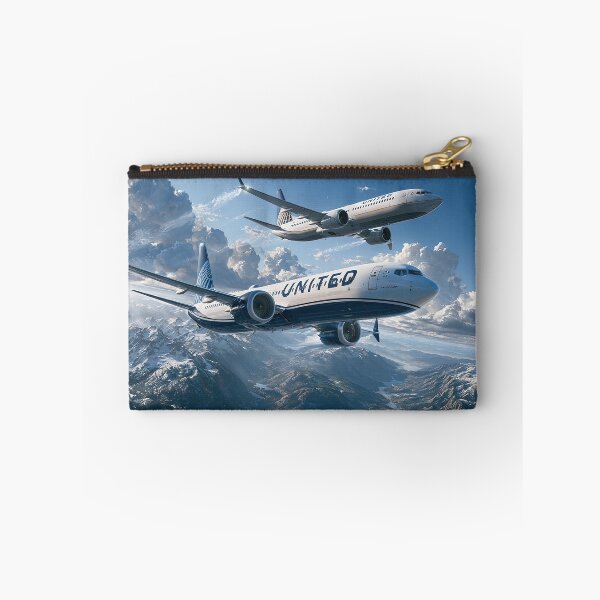 Item preview, United Airlines Above The Rockies  designed and sold by Skyframe Aviation.