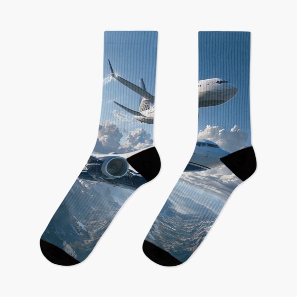 Item preview, United Airlines por encima de las Montañas Rocosas designed and sold by Skyframe Aviation.