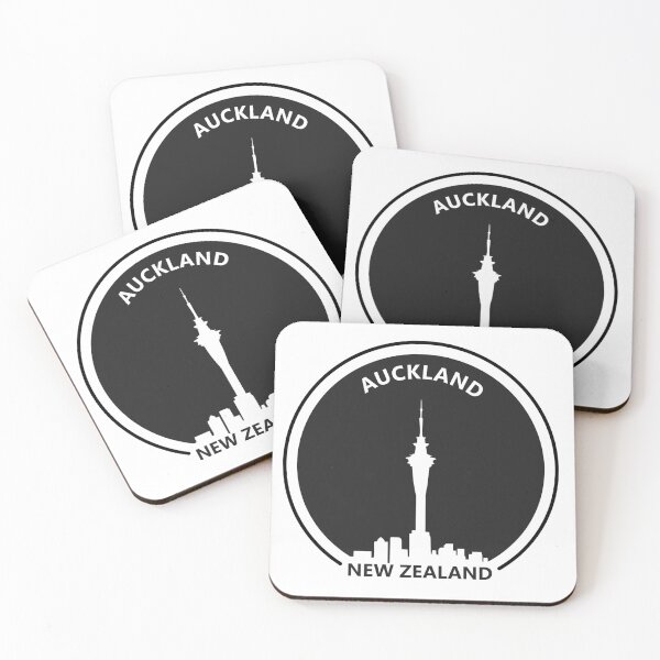 Item preview, Auckland New Zealand Sky Tower Silhouette designed and sold by BeachWhisper.