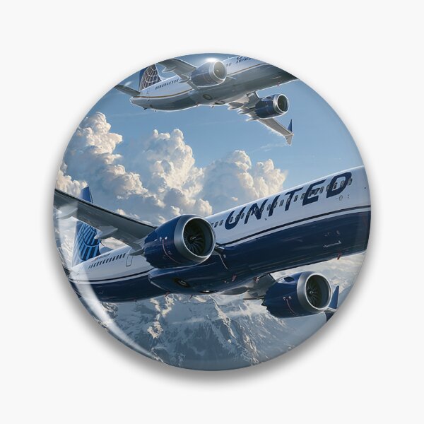 Item preview, United Airlines Mountain Majesty designed and sold by Skyframe Aviation.