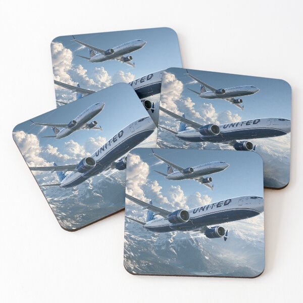 Item preview, United Airlines Mountain Majesty designed and sold by Skyframe Aviation.