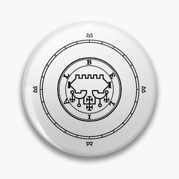 Item preview, King Belial Sigil Original 1904 Goetia Plate [S72-68] designed and sold by kuradoshanon.