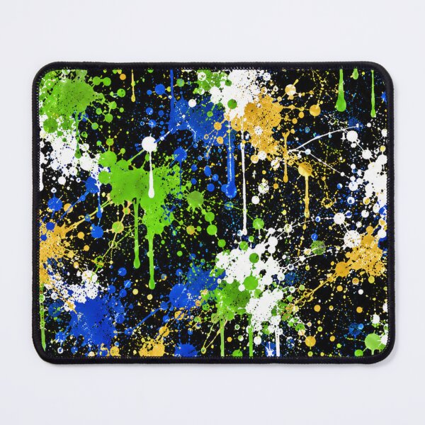 Item preview, Electric Forest Splatter Action Abstract Art designed and sold by THE SPLATTERED HAUS BY SAGE BANKS.