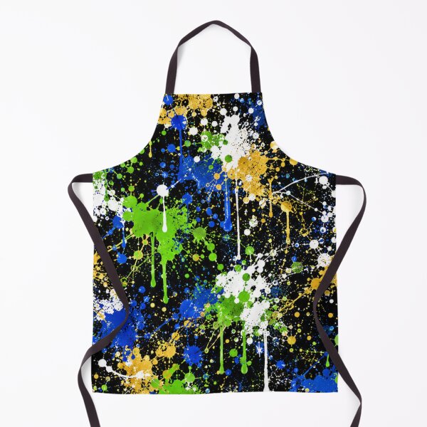 Item preview, Electric Forest Splatter Action Abstract Art designed and sold by THE SPLATTERED HAUS BY SAGE BANKS.