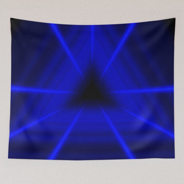 Item preview, Blue Triangular Tunnel designed and sold by Electric Shock!! Design.
