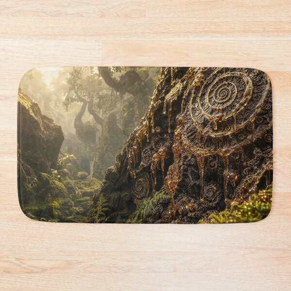 Item preview, Ancient Golden Amber Spiral Tree Bark Forest | Monkeybusiness designed and sold by monkeybusiness.pt.
