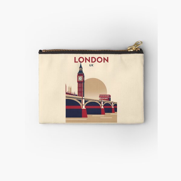 Item preview, London UK Vintage Travel Poster - Minimalist Big Ben Art Print designed and sold by DuckOddity.