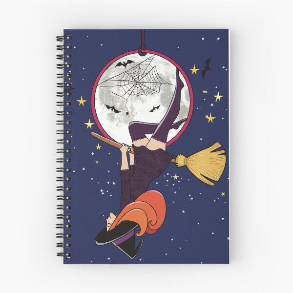 Item preview, Upside Down Witch Aerialist - (no background) designed and sold by Becky-Poppins.