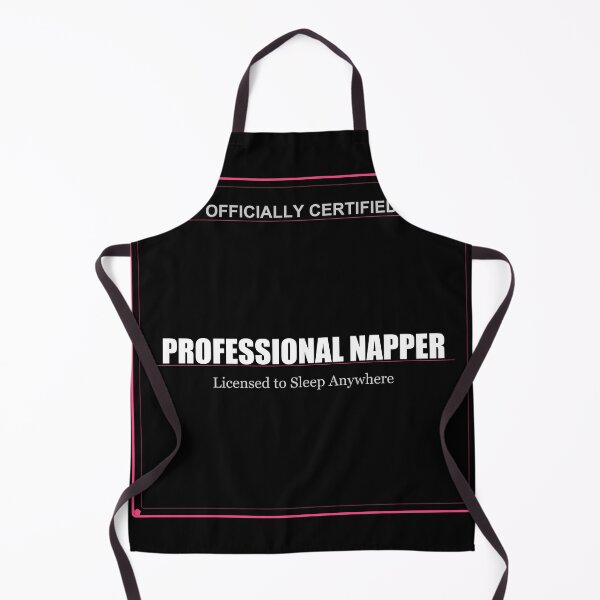 Item preview, Officially Certified Professional Napper Funny Quote designed and sold by Prime-Pulse.