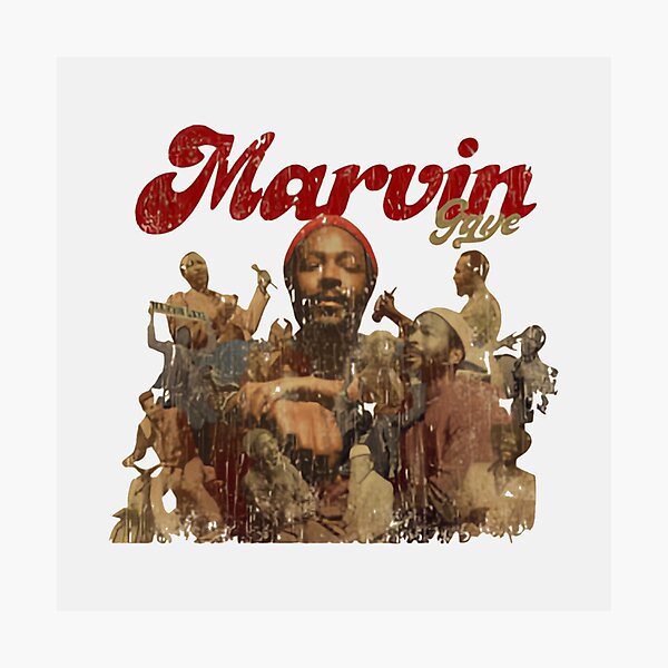 Item preview, Marvin Gaye pattern designed and sold by Zoe-Store.