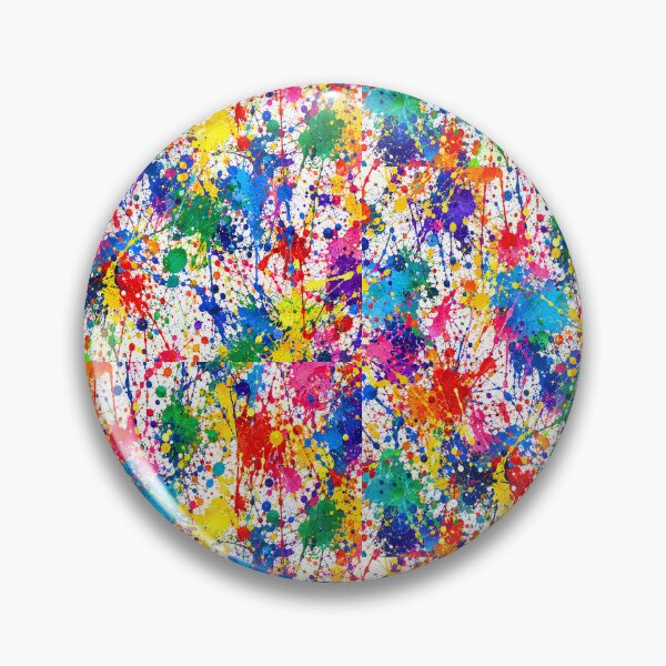 Item preview, Prismatic Spectrum Splatter Action Abstract Art designed and sold by THE SPLATTERED HAUS BY SAGE BANKS.
