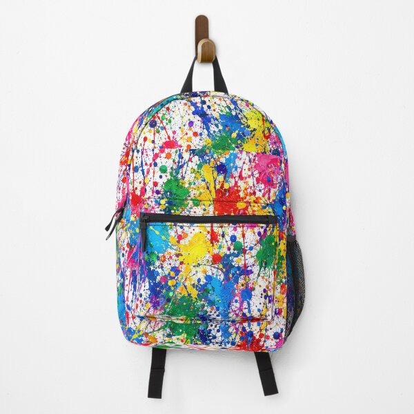 Item preview, Prismatic Spectrum Splatter Action Abstract Art designed and sold by THE SPLATTERED HAUS BY SAGE BANKS.