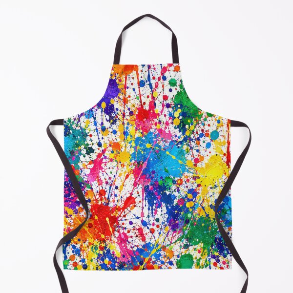 Item preview, Prismatic Spectrum Splatter Action Abstract Art designed and sold by THE SPLATTERED HAUS BY SAGE BANKS.