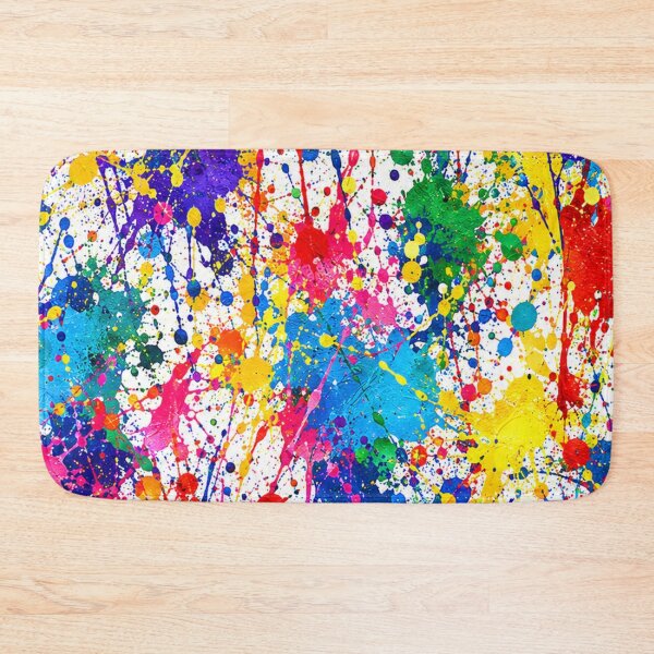 Item preview, Prismatic Spectrum Splatter Action Abstract Art designed and sold by THE SPLATTERED HAUS BY SAGE BANKS.