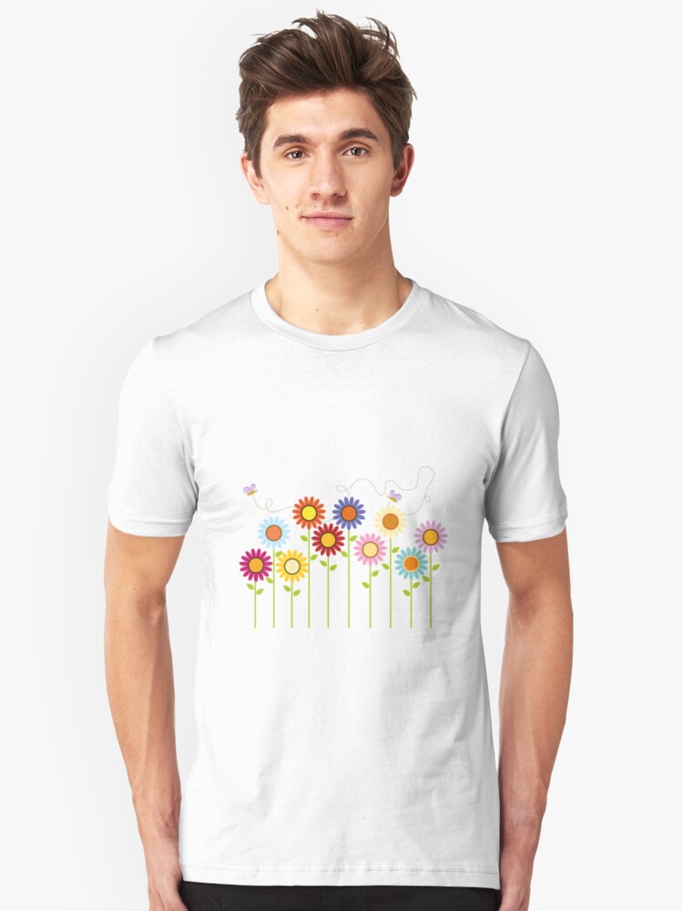Alternate view of Colorful Garden Slim Fit T-Shirt