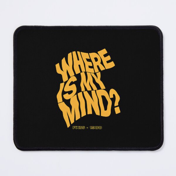 Item preview, WHERE IS MY MINDS_ Distorted Quote 1988  designed and sold by ramostrangdArt.