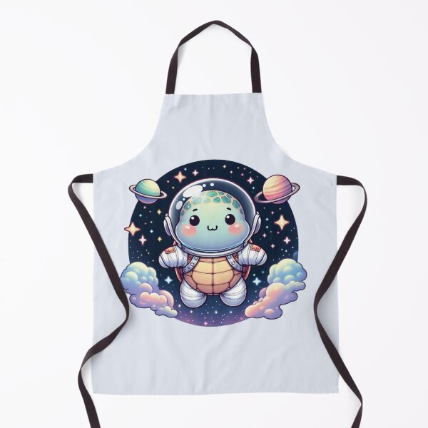Item preview, Cute Astronaut Turtle in Space Kawaii Cosmic Adventure designed and sold by Safe Haven Pets.