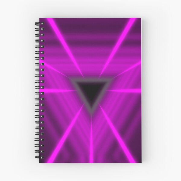 Item preview, Magenta Triangular Tunnel and White Triangle designed and sold by Electric Shock!! Design.