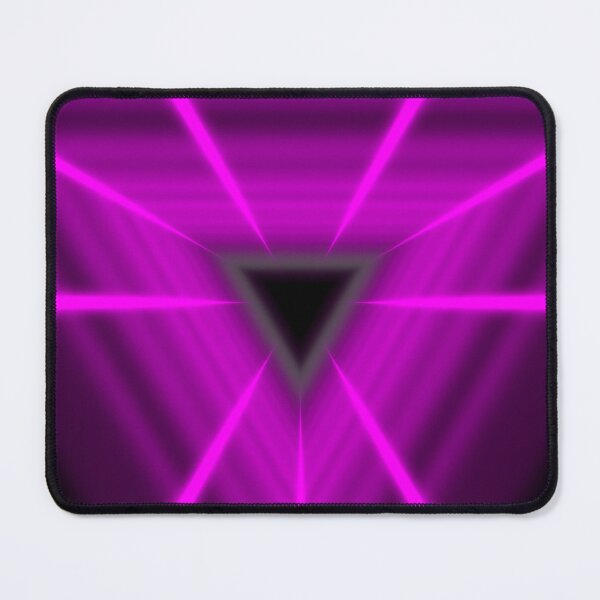 Item preview, Magenta Triangular Tunnel and White Triangle designed and sold by Electric Shock!! Design.