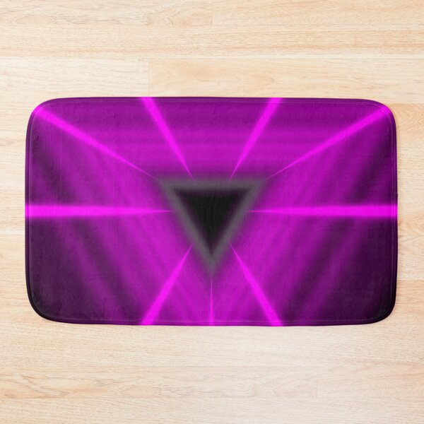 Item preview, Magenta Triangular Tunnel and White Triangle designed and sold by Electric Shock!! Design.