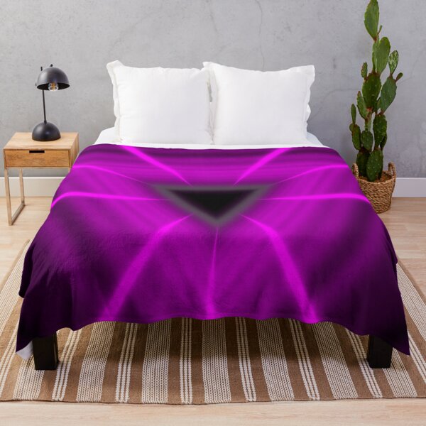 Item preview, Magenta Triangular Tunnel and White Triangle designed and sold by Electric Shock!! Design.
