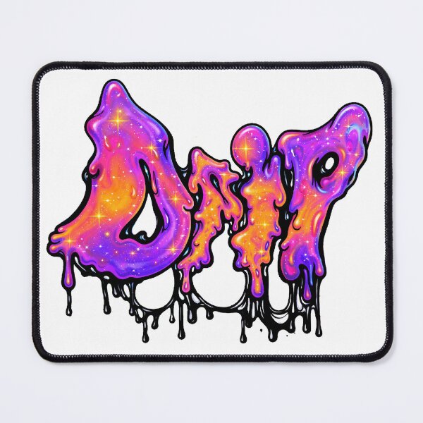Item preview, DRIP — Neon Cosmic Graffiti Lettering designed and sold by NeonSpiritArt.
