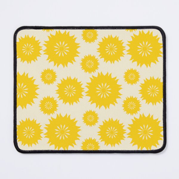 Item preview, Golden Sunburst Floral Seamless Pattern designed and sold by StefanStudioArt.