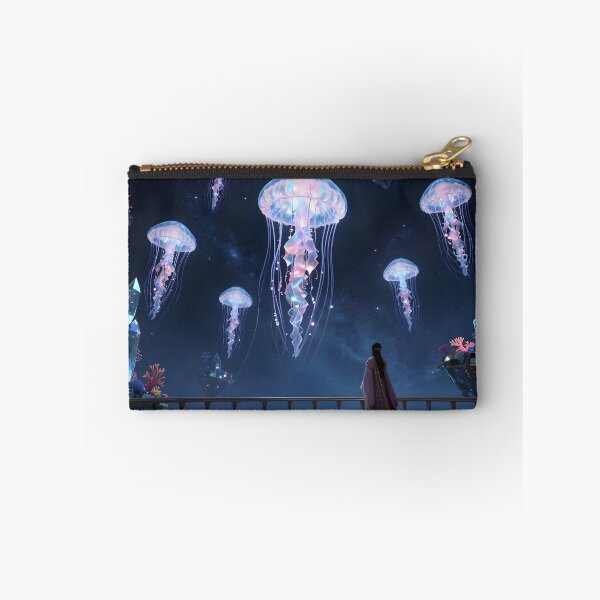 Item preview, Star-faring Jellyfish Rise Before the Celestial Temple designed and sold by Fanta-sticky.