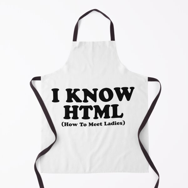 Item preview, I Know HTML - T-Shirt designed and sold by GeeklyShirts.