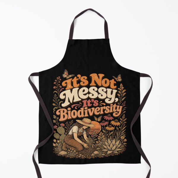 Item preview, It's not messy it's biodiversity - Native Plant Gardening – Wildflower Habitat Gardener Design designed and sold by JansenGS.