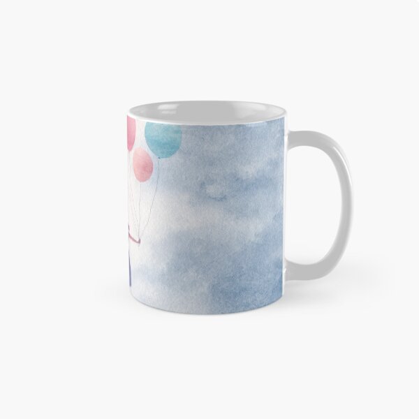 Item preview, Girl holding balloons in sky designed and sold by anytka.