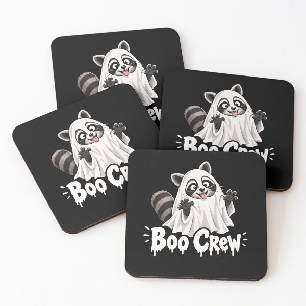 Item preview,  Raccoon Boo Halloween designed and sold by TheEndDesign.
