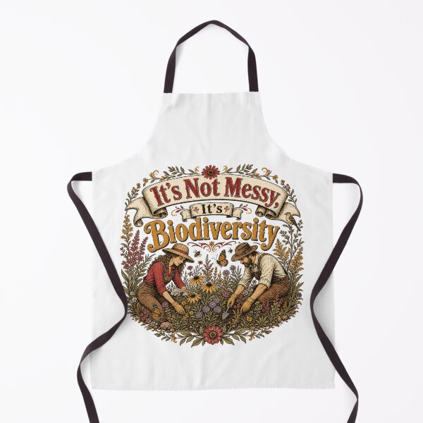Item preview, It's not messy it's biodiversity - Native Plant Gardening – Wildflower Habitat Gardener Design designed and sold by JansenGS.