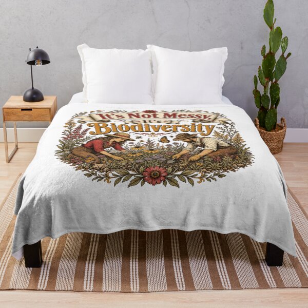 Item preview, It's not messy it's biodiversity - Native Plant Gardening – Wildflower Habitat Gardener Design designed and sold by JansenGS.