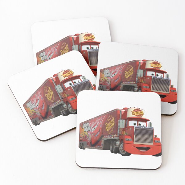 Item preview, Mack Transport Truck with Lightning McQueen – Cars Racing Team Trailer designed and sold by 4U---Store.