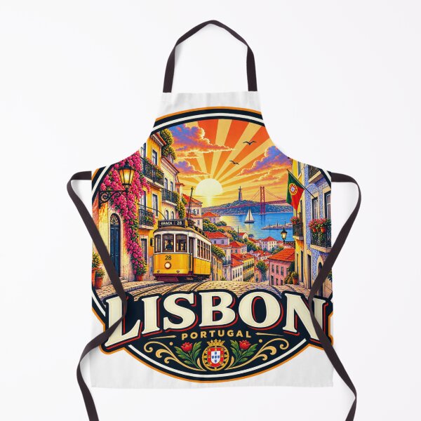 Artikelvorschau, Vintage-Reiseposter Lissabon Portugal entworfen und verkauft von timiparkerart.